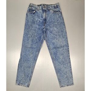 Levis 550 Jeans Mens 32x32 Orange Tab Vintage 90's Made In USA Acid Wash‎ Denim
